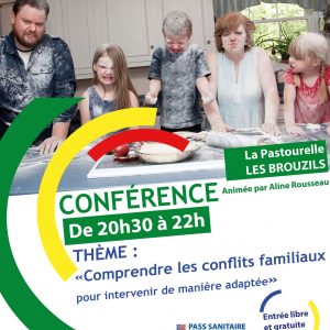 Conférence : Comprendre les conflits familiaux pour intervenir de manière adaptée