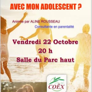 Conférence : comment communiquer avec mon adolescent ?