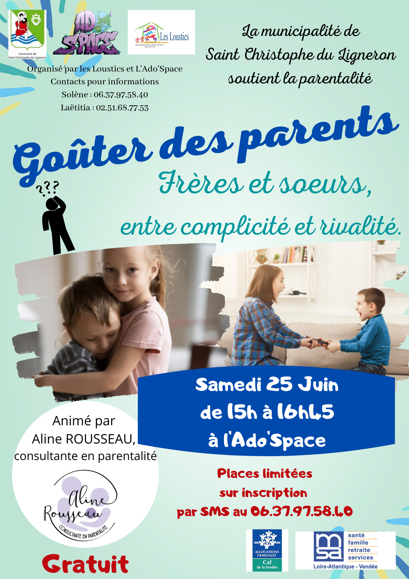 Café de parents : Frères et sœurs, entre complicité et rivalité